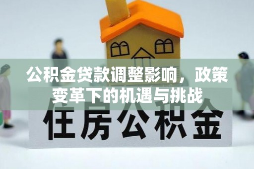 海兴公积金贷款调整影响，政策变革下的机遇与挑战