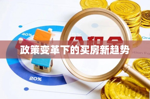 海兴政策变革下的买房新趋势